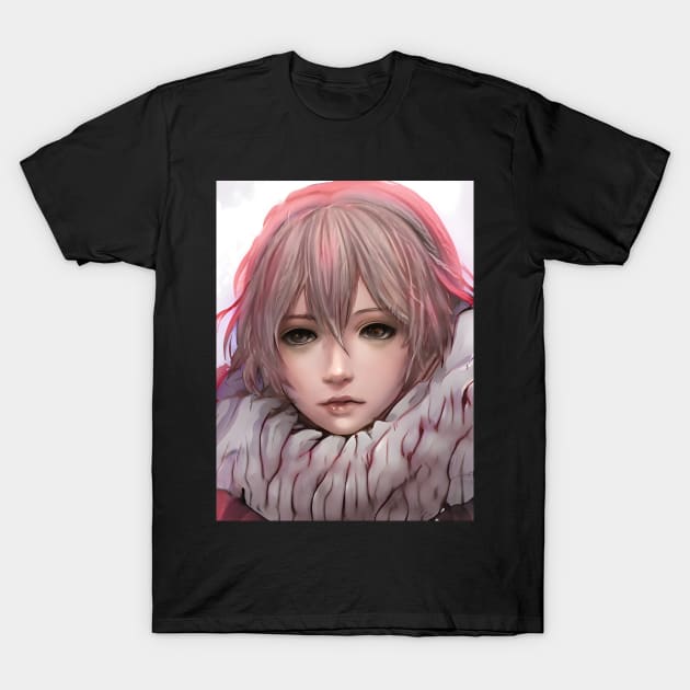 manga clothes anime girl T-Shirt by animegirlnft